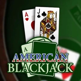 American Blackjack slot logo by Habanero at Cowboy Spin Casino