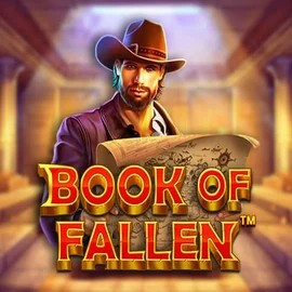 Book Of Fallen casino game by Pragmatic Play – featured logo at Cowboy Spin Casino