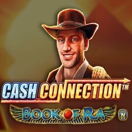 Cash Connection Book Of Ra online game logo by Novomatic on cowboyspincasinos.de