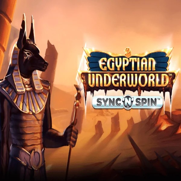 Egyptian Underworld casino game by Greentube – featured logo at Cowboy Spin Casino