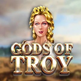 Gods of Troy online game logo by Red Tiger Gaming on cowboyspincasinos.de