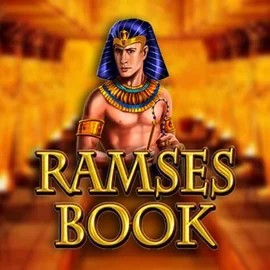 Ramses Book slot logo by Gamomat at Cowboy Spin Casino