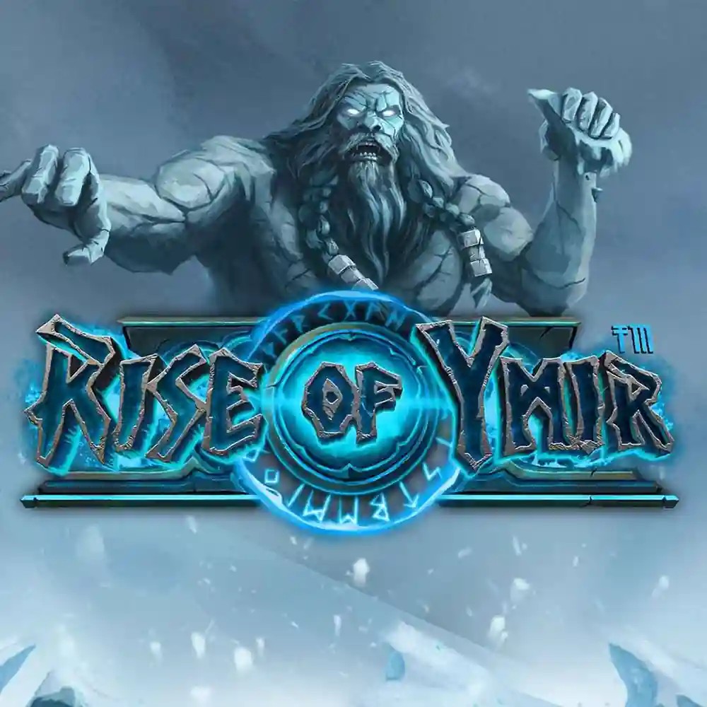 Official Slots logo: Rise of Ymir by Hacksaw Gaming at Cowboy Spin Casino