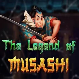 The Legend of Musashi by Peter & Sons, showcased at cowboyspincasinos.de – game logo