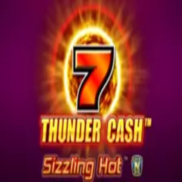 Thunder Cash Sizzling Hot game by Novomatic – logo hosted on Cowboy Spin Casino