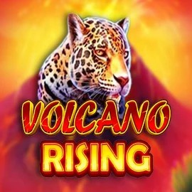 Volcano Rising game by RubyPlay – logo hosted on Cowboy Spin Casino